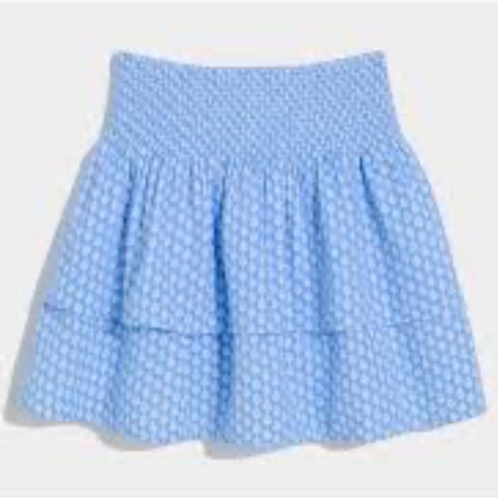 NWT Vineyard Vines Light Blue Guaze Skirt